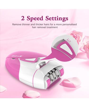 Portable Facial Epilator for Women - Smooth Glide Hair Removal for Face and Bikini Area - Buy Online on SooperMarket.com