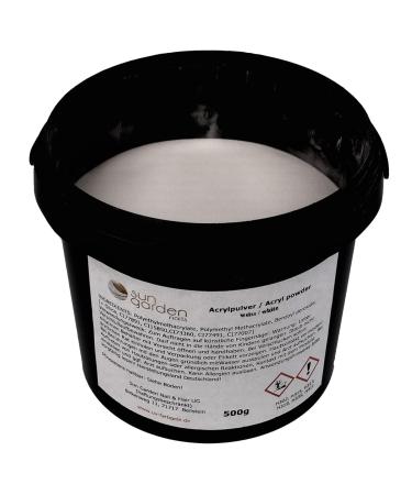 Acrylic Powder White 500g - Premium Nail Design for Acrylic Nails | Nail Modelling & Fingernails - Buy Online on SooperMarket.com