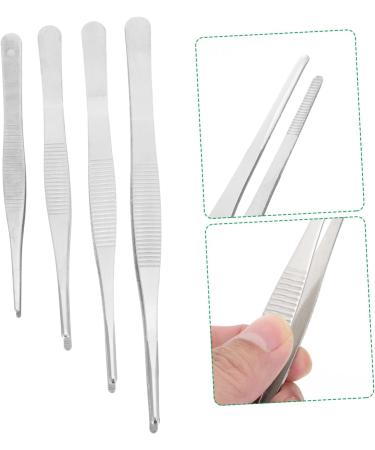 Beavorty 12 STK Tweezers Set for Eyelash & Nail Care | Stainless Steel Toothed DIY Billi Kits - Affordable Quality - Buy Online on SooperMarket.com
