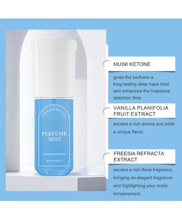 Brazilian Spray Fruity Fragrance Perfume Mist Hair & Body Fragrance Mist Brazilian Fragrance Perfume for Women Eau de Toilette Day or Night Spray (Brazilian Jasmine) (Azure Orchid Fragrance) - Buy Online on SooperMarket.com