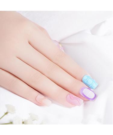 Joyeee 12 Colour Nail Sculpture Gel 10ml 5D Candy Jelly Nail Painting Gel DIY Modeling Nail Set Non-Stick Hand Multifunctional Soft Tubes 3D Carving Embossed Gel for Nail Art Decoration Nail Design nailgel038 - Buy Online on SooperMarket.com