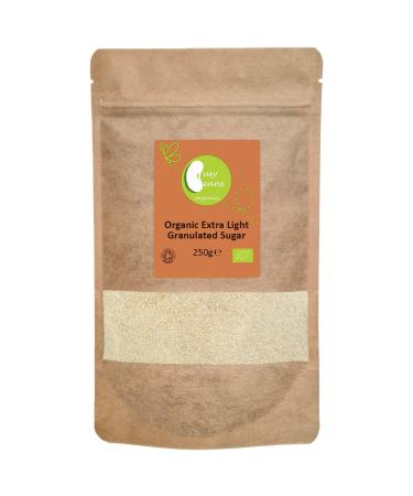 Organic Extra Light Granulated Sugar | by Busy Beans Organic (250g)