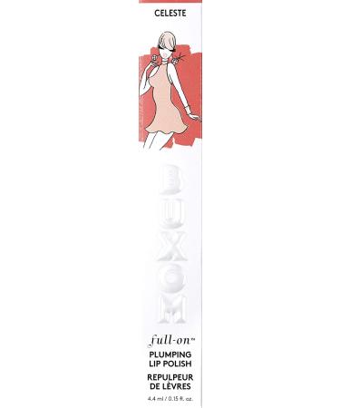 Buxom Full-On Lip Polish Celeste - 0.15 fl oz | Plumping Lip Gloss - Buy Online on SooperMarket.com