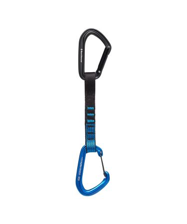 Black Diamond Equipment Hotforge Hybrid Quickdraw for Rock Climbing 16 cm Blue