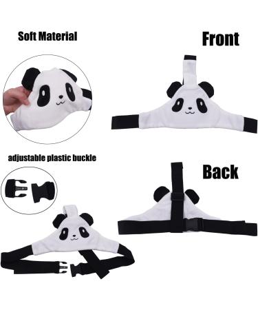 Baby Carseat Head Support Strap - Neck Protection Belt for Toddler & Infant | Safe Car Seat Headrest Band for Sleep Positioner (White) - Buy Online on SooperMarket.com