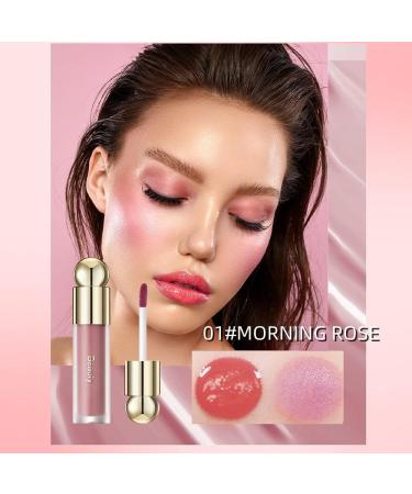 Xcreando Blush Makeup Soft Cream Blush for Cheeks Matte Blush Stick for Cheek Eye Lip Skin Tint Dewy Finish Weightless Natural-Looking (#1 morning rose) - Buy Online on SooperMarket.com