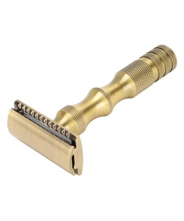 Double Edge Manual Safety Razor for Men | Portable Beard Trimming Tool for Home & Travel - Buy Online on SooperMarket.com