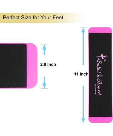 Portable Ballet Turning Board - Spin Turn Board for Dancers, Ice Skaters, Gymnasts & Cheerleaders - Pink - Buy Online on SooperMarket.com