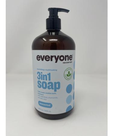 Everyone Soap 3 in 1 Unscented 32 Ounce
