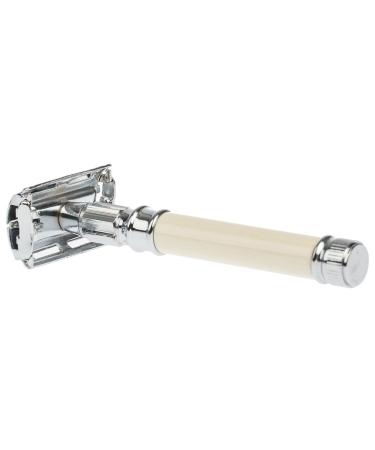 Fendrihan Butterfly Safety Razor with Faux Ivory Handle