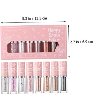 PLAFOPE 8pcs Eye Shadow Makeup Stuff Eyeshadow Makeup Pigmented Makeup Pallet Eye Makeup Liquid Eyeshadow - Buy Online on SooperMarket.com