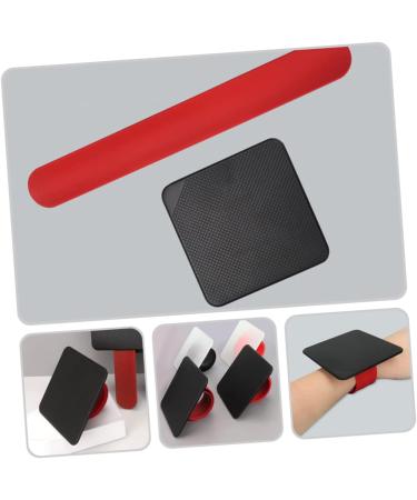 Angoily Hair Dyeing Board Pat Belt Magnetic Tool Hair Color Slap Bracelet Professional Balayage Board Hair Color Tool Hair Styling Supply Dying Paddle Care Dye Cream Red Plastic - Buy Online on SooperMarket.com