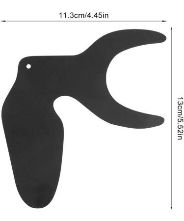 Dental Photo Contrast Board for Intraoral Photography | Black Background Palatal Retractor (C-2B) - Optimize Your Shots! - Buy Online on SooperMarket.com