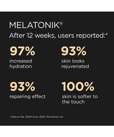 ISDIN Melatonik Overnight Recovery Serum - Anti-Aging Benefits with Melatonin, Bakuchiol & Vitamin C - Buy Online on SooperMarket.com