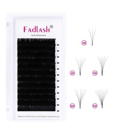 Easy Fan Volume Eyelash Extensions - Self-Fanning Curl CC 0.07mm Mixed Lengths - Buy Online on SooperMarket.com