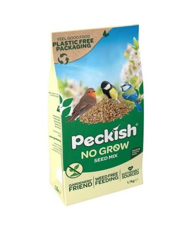 Peckish 60051272 No Grow Seed Mix for Wild Birds 1.7 kg package may vary 1.7 kg (Pack of 1) No Grow Seed Mix