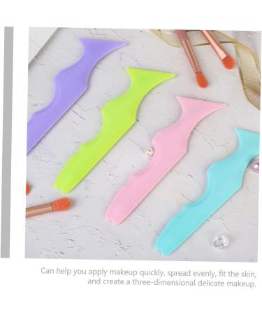MAGICLULU 10 Pcs Eye Makeup Tool Mascara Make up Mascarades for Women Silicone Molds Cosmetic - Buy Online on SooperMarket.com