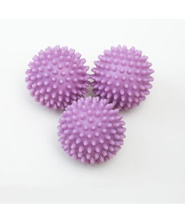 HshDUti Small Size Laundry Ball for Quick Stain Removal Anti-Winding Balls Prevent Tangled Clothes Eco-Friendly PVC Soft Texture 1/2/4pcs Accelerated Purple 4pcs 4pcs Purple - Buy Online on SooperMarket.com
