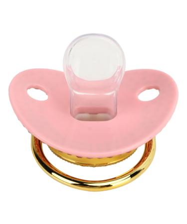 Gold Baby Pacifier Set - Rhinestone Covered Lightweight Pacifier for 6-18 Months - Perfect for Home Use (Letter B) - Buy Online on SooperMarket.com