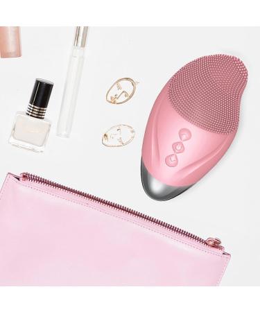 Maodom Face Cleansing Brush Soft Silicone Face Cleansing Brush | Vibrating Rechargeable Waterproof Skin Care Tool for Firming Enhances Product Absorption Pink (English) - Buy Online on SooperMarket.com