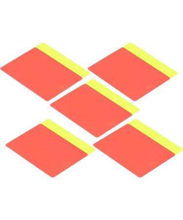 Estink Football Red and Yellow Card Set - Referee Tool for Matches in Schools or Stadiums - Buy Online on SooperMarket.com