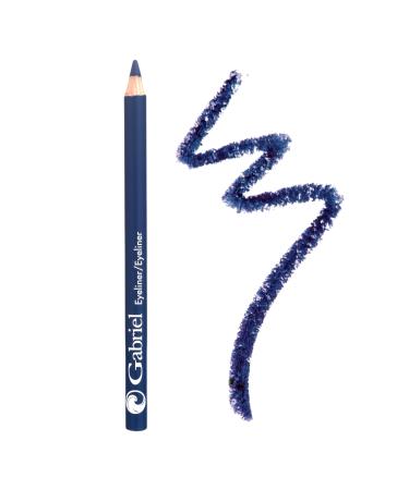 Gabriel Cosmetics Classic Eyeliner (Navy)  Natural Eye Liner  Paraben Free  Vegan  Gluten-free  Cruelty- free  Non GMO  long lasting  Infused with Jojoba Seed Oil  Super Smooth formula  0.04 Oz.