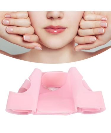 Dekaim Silicone Facial Slimming Strap Double Chin Reducer Reusable Comfortable Fit Face Lifting Belt for Wrinkle Sagging Face