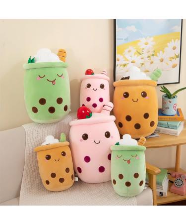 Bubble Tea Plush Pillow - Giant 50cm Boba Stuffed Animal Toy for Boba Lovers - Buy Online on SooperMarket.com