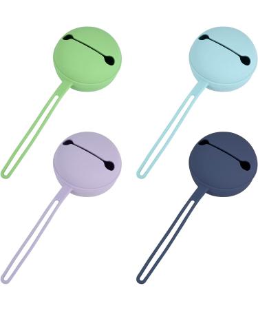 Baby Dummy Case Pacifier Case Travel Soother Box Transparent Soother Pod Pacifier Holder Box for Kids (Small Blue-L) Small Blue-L - Buy Online on SooperMarket.com