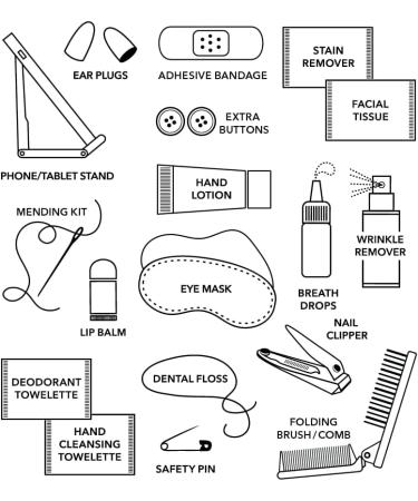 Pinch Provisions Travel Kit - 18 Essential Items for Road Trips & Travel | Perfect Gift for Friends & Family | Portable Navy Pouch - Buy Online on SooperMarket.com