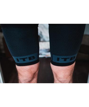 OS1st QS4 Compression Quad/Hamstring Sleeve with IT Band Brace - Large | Prevent ITBS, Hamstring Pulls, Weak Quads - Buy Online on SooperMarket.com