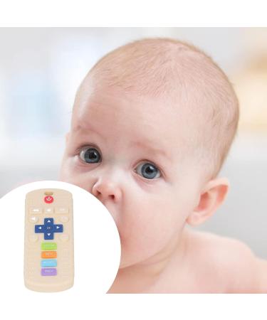 Soft Silicone Teething Toy for Toddlers - Odorless and Anxiety-Relieving Teething Toy for Home - White - Buy Online on SooperMarket.com