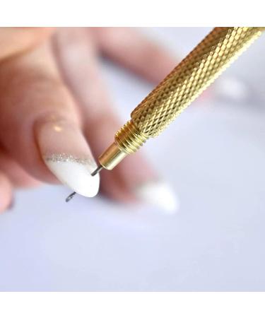 FRCOLOR 9 Pcs Nail Drilling Drill Nail Piercing Drills Drill Machine Bit Nail Jewels Acrylic Nail Drill Nail Piercing Tools Diy Nail Drill Nail Art Tools Hand Drill Metal Do It Yourself 6.5x0.8cmx3pcs Goldenx3pcs - Buy Online on SooperMarket.com