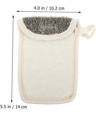 Baluue 4pcs Black Linen Soap Bag Bar Soap Bag Shower Foaming Bag Portable Soap Pouch Bar Soap Pouch Flax - Buy Online on SooperMarket.com
