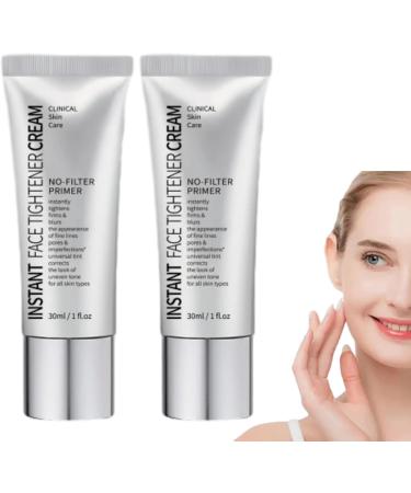 LXCJZY Face Tightener No-Filter Primer Instant Face Tightener Primer Instant Skin Tightener Instant Skin Firmer Temporary Face Tightener (2PCS) 30 g (Pack of 1)