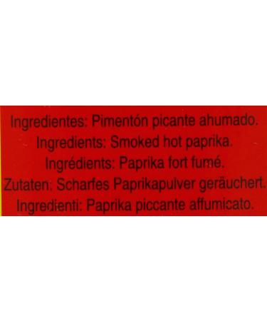 El Avion Smoked Hot Paprika 75g - Pimenton Picante Ahumado - Red Pack of 1 - Buy Online on SooperMarket.com