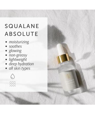 Squalane Absolute - EWG Verified for Skin Texture Tone & Youthful Radiance | 30ml/1oz - Shop Internationally - Buy Online on SooperMarket.com
