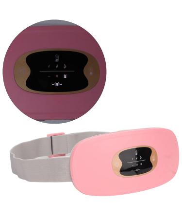 Shop Menstruation Heating Belts - 3 Temperature Levels Fast Warming & Vibration | Comfortable Portable Pink Abdominal Heating Pillow for Women & Girls - Buy Online on SooperMarket.com