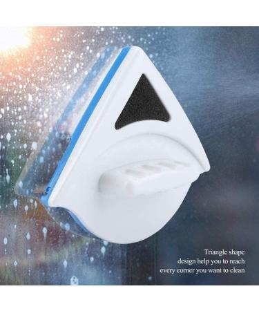 QTYUERGK Triangle Shape Double-Side Magnetic Window Cleaner Glass Wiper Cleaning Brush for Single Glazed Windows with 3-8mm Thickness Cleaners - Buy Online on SooperMarket.com