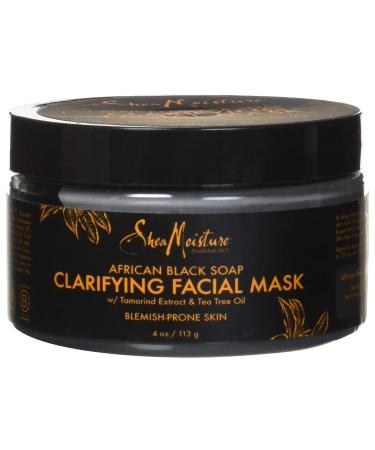 SheaMoisture African Black Soap Problem Skin Facial Mask, 4oz - Pack of 1 - Buy Online on SooperMarket.com