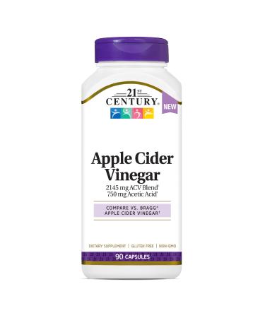 21st Century HealthCare Apple Cider Vinegar 90 Count Capsules