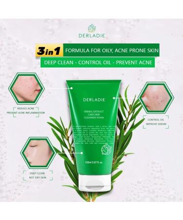 Herbal Extract Care Deep Cleansing Foam 150ml - Best International Shipping & Pure Skin Care - Buy Online on SooperMarket.com