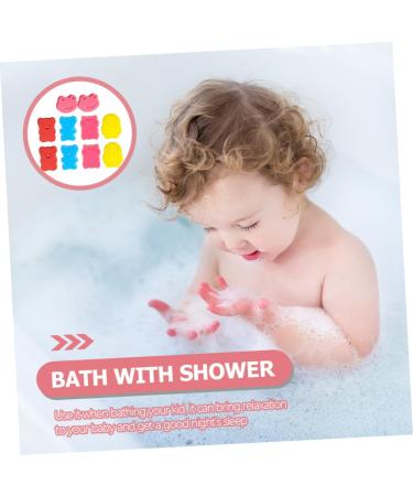 Angoily 10pcs Children's Bath Sponge Set - Soft Facial Scrubbers & Shower Loofahs for Babies & Kids | Eco-Friendly Cleaning Tools for Gentle Bath Time Care - Buy Online on SooperMarket.com