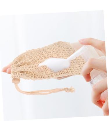 Mikinona 10pcs Net Bathing Soap Pouch Exfoliating Scrub Towel Bathing Supply Soap Foaming Ramie - Buy Online on SooperMarket.com