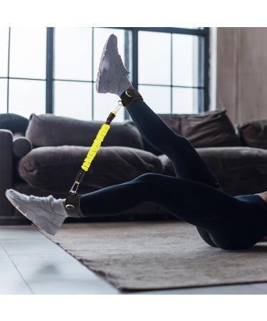 Buy Pilipane Ankle Resistant Bands with Cuffs | Premium Glutes & Legs Workout Equipment for Home Fitness - Ideal for Both Women & Men - Buy Online on SooperMarket.com