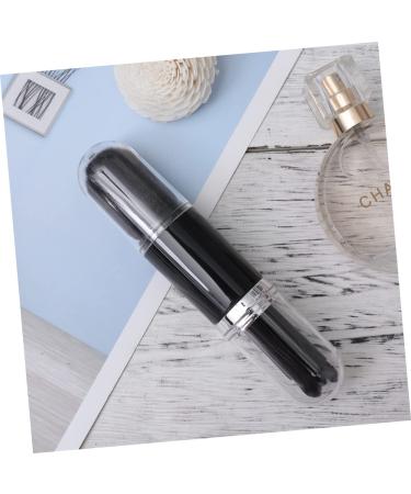 NOLITOY Portable Cosmetic Brush Set - 4-in-1 Retractable Makeup Brush Double Ended Boxed for Home Use - Perfect Travel Size Beauty Set in Black - Buy Online on SooperMarket.com