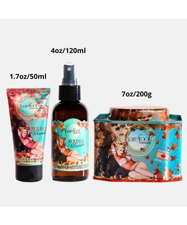 Barefoot Venus Maple Blondie Bath Set - Hand Cream & Argan Oil | Luxurious Self-Care Essentials - Buy Online on SooperMarket.com