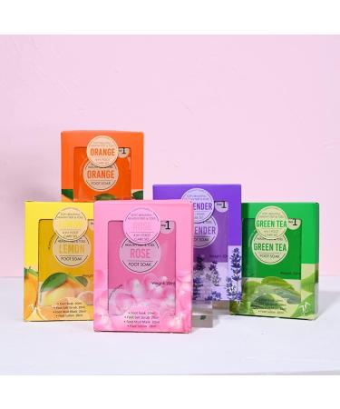 Rose 4 in 1 Foot Soak Set - Helps to Calm Eczema & Rosacea - Buy Online on SooperMarket.com