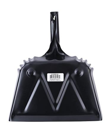 Genuine Joe Heavy-Duty Metal Dustpan 58143 - Durable Cleaning Tool for Home and Commercial Use - Buy Online on SooperMarket.com