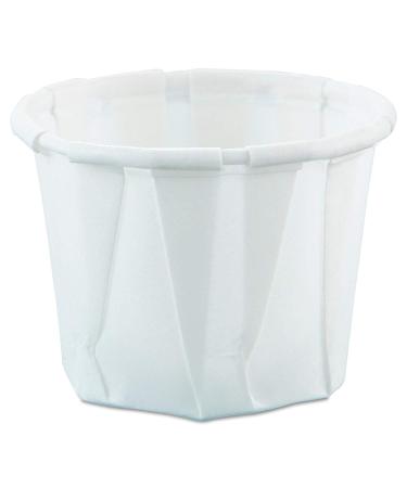 Solo 0.5 oz Treated Paper Souffle Portion Cups for Measuring, Medicine, Samples, Jello Shots (Pack of 250)